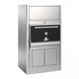 Піч на деревному вугіллі MIBRASA HMB AC 160 - VERTICAL MAX L